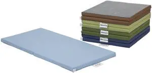 SoftZone Folding Rainbow Rest Mats, Sleeping Pad, Earthtone, 5-Piece SoftZone Folding Rainbow Rest Mats, Sleeping Pad, Earthtone, 5-Piece