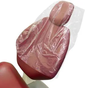 675 Pcs Half Dental Chair Covers 27.5x24 | Clear Dental Chair Covers Sleeve for Covering Chair | Waterproof Plastic Cover Sleeves to Cover Back and Headrest 675 Pcs Half Dental Chair Covers 27.5x24 | Clear Dental Chair Covers Sleeve for Covering Chair | Waterproof Plastic Cover Sleeves to Cover Back and Headrest