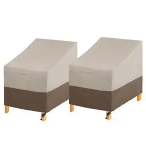 Patio Chair Covers Set of 2, Outdoor Furniture Cover Waterproof & Heavy Duty Deep Seating Lounge Chair Cover for Deck Lawn Garden, Medium, W31 x D38 x H31 Patio Chair Covers Set of 2, Outdoor Furniture Cover Waterproof & Heavy Duty Deep Seating Lounge Chair Cover for Deck Lawn Garden, Medium, W31 x D38 x H31