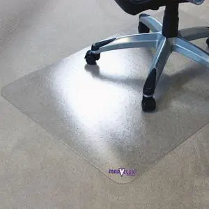 Office Chair Mat for Carpets 29" x 47" Durable Clear Carpet Protector Mat for Rolling Chairs Under Desks, Rectangular APET Carpeted Floor Mat for Computer Desks & Gaming Chairs, Shipped Flat Office Chair Mat for Carpets 29" x 47" Durable Clear Carpet Protector Mat for Rolling Chairs Under Desks, Rectangular APET Carpeted Floor Mat for Computer Desks & Gaming Chairs, Shipped Flat