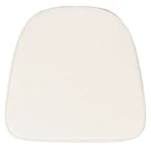 Indoor Soft Ivory Fabric Chiavari/Dining Chair Cushion Indoor Soft Ivory Fabric Chiavari/Dining Chair Cushion