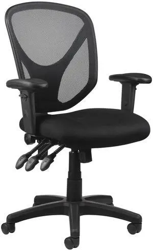 ® MFTC 200 Multifunction Ergonomic Super Task Chair, Black ® MFTC 200 Multifunction Ergonomic Super Task Chair, Black