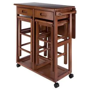 Wood Suzanne Kitchen, Square, Teak Wood Suzanne Kitchen, Square, Teak