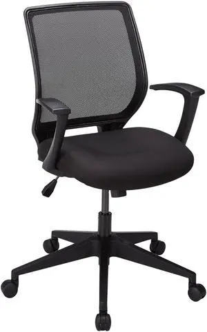 LLR84868 Executive Mid-Back Work Chair, Black LLR84868 Executive Mid-Back Work Chair, Black