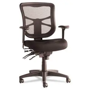 EL42ME10B Elusion Series Mesh Mid-Back Multifunction Chair, Black EL42ME10B Elusion Series Mesh Mid-Back Multifunction Chair, Black