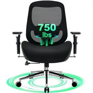 700lbs Big and Tall Office Chair for Heavy People Ergonomic Mesh Desk Chair with Wide Thick Seat Cushion,Adjustable Lumbar Support and 4D Armrests for Aitting All Day 700lbs Big and Tall Office Chair for Heavy People Ergonomic Mesh Desk Chair with Wide Thick Seat Cushion,Adjustable Lumbar Support and 4D Armrests for Aitting All Day