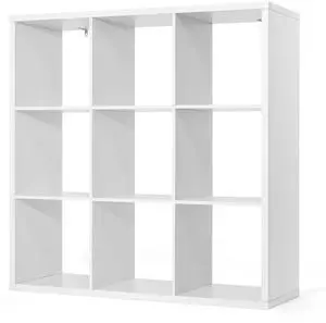 Sturdy Room 13-Inch Cube Storage Organizer Shelf, with Extra Thick Exterior Edge, Open Storage Shelf Divider, Bookcase, 6-Cube / 8-Cube / 9-Cube, Colors Available in Rustic Grey Oak and White Sturdy Room 13-Inch Cube Storage Organizer Shelf, with Extra Thick Exterior Edge, Open Storage Shelf Divider, Bookcase, 6-Cube / 8-Cube / 9-Cube, Colors Available in Rustic Grey Oak and White