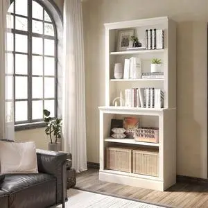 72" Tall Bookcase, White Large Floor Standing Bookshelf, 5 Tier Shelves Open Storage Organizer, Book Case for Living Room Hallway Kitchen Home Office Bedroom, White - 5 Tier 72" Tall Bookcase, White Large Floor Standing Bookshelf, 5 Tier Shelves Open Storage Organizer, Book Case for Living Room Hallway Kitchen Home Office Bedroom, White - 5 Tier
