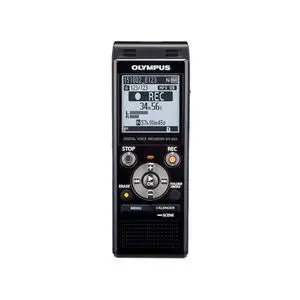 Olympus WS-853 Black Voice Recorder with True Stereo mic, 8GB, 110 Hours Battery Life, Voice Balance, Direct USB Connection, with MP3 File Format Olympus WS-853 Black Voice Recorder with True Stereo mic, 8GB, 110 Hours Battery Life, Voice Balance, Direct USB Connection, with MP3 File Format