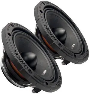 HCCA658NHP HCCA Series 6.5 Ultra Efficient Neodymium Midrange Loudspeakers, 1800W Max Power, 450W RMS, 8 Ohm, 2 Voice Coil - High Output Pro Car Audio Stereo, Premium Quality Speakers (Pair) HCCA658NHP HCCA Series 6.5 Ultra Efficient Neodymium Midrange Loudspeakers, 1800W Max Power, 450W RMS, 8 Ohm, 2 Voice Coil - High Output Pro Car Audio Stereo, Premium Quality Speakers (Pair)