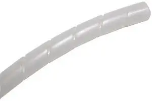 Vortex Spiral Cable Wrap - 3/4 Inch 100 Feet Long - Hose Protector Flexible Polyethylene Wire Conduit Tubing Cable Sleeve Cord Cover to Organize Wires Natural Vortex Spiral Cable Wrap - 3/4 Inch 100 Feet Long - Hose Protector Flexible Polyethylene Wire Conduit Tubing Cable Sleeve Cord Cover to Organize Wires Natural