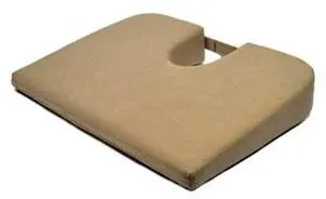 Home Office Orthopedic Large Computer Ergonomic Seat Cushion Original - Tan Velour Fabric Home Office Orthopedic Large Computer Ergonomic Seat Cushion Original - Tan Velour Fabric