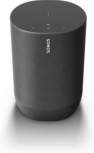 Sonos Move - Battery-Powered Smart Speaker, Wi-Fi and Bluetooth with Alexa Built-in - Black Sonos Move - Battery-Powered Smart Speaker, Wi-Fi and Bluetooth with Alexa Built-in - Black