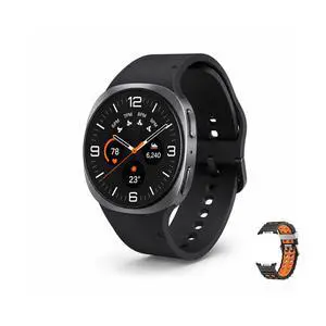 Galaxy Watch 8 (2025) 40mm Buletooth Smartwatch, US Version Fitness & Sleep Tracking, Energy Score, Heart Rate Monitor, Android Compatible (Not for iOS) Graphite with Extra Sport Band Galaxy Watch 8 (2025) 40mm Buletooth Smartwatch, US Version Fitness & Sleep Tracking, Energy Score, Heart Rate Monitor, Android Compatible (Not for iOS) Graphite with Extra Sport Band