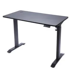 Electric Height Adjustable Standing Desk, Electric Standing Workstation, Sit Stand Home Office Desk, Gaming Table, Whole-Piece Desktop Board 48 * 24 in (KT1001-BB) Electric Height Adjustable Standing Desk, Electric Standing Workstation, Sit Stand Home Office Desk, Gaming Table, Whole-Piece Desktop Board 48 * 24 in (KT1001-BB)
