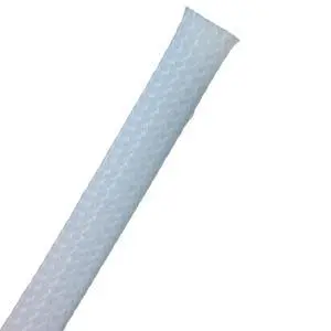 PET Expandable Braided Sleeving - 3/8 Inch - 500 Feet Long - White Cable Sleeve Automotive Wire Loom, Cable Wrap, Cord Protector from Pets, Cable Management - White PET Expandable Braided Sleeving - 3/8 Inch - 500 Feet Long - White Cable Sleeve Automotive Wire Loom, Cable Wrap, Cord Protector from Pets, Cable Management - White