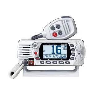 GX1410W Eclipse Series 25W Fixed Mount VHF, White GX1410W Eclipse Series 25W Fixed Mount VHF, White