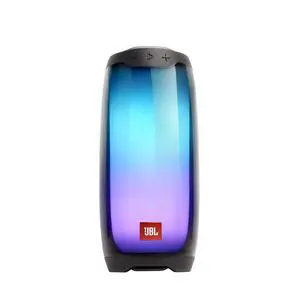 Pulse 4 Waterproof Portable Bluetooth Speaker with Light Show - Black Pulse 4 Waterproof Portable Bluetooth Speaker with Light Show - Black