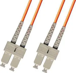 250 Meter OM1 Multimode Duplex Fiber Optic Cable (62.5/125) - SC to SC - Orange 250 Meter OM1 Multimode Duplex Fiber Optic Cable (62.5/125) - SC to SC - Orange
