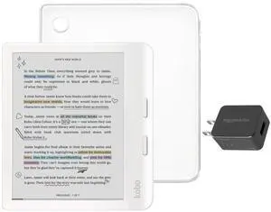 Libra Colour White eReader with Case Bundle Libra Colour White eReader with Case Bundle