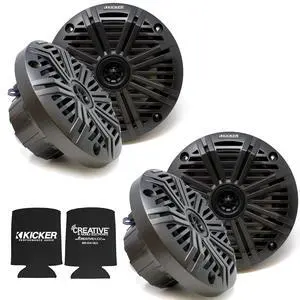 6.5" Marine Speakers (2 Pair) Charcoal Salt Water Grills OEM Replacement Speakers 6.5" Marine Speakers (2 Pair) Charcoal Salt Water Grills OEM Replacement Speakers