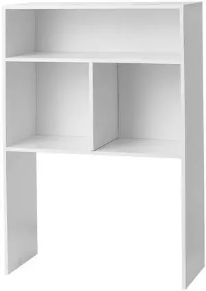 Yak About It® Extra Depth Cube Dorm Desk Bookshelf - White Yak About It® Extra Depth Cube Dorm Desk Bookshelf - White