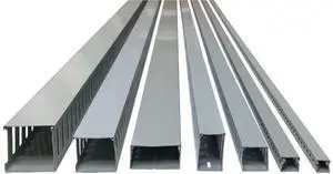 2" W x 2" H Open Slot Wire Duct Cable Raceway - 25 Sticks | 164 Feet - Gray 2" W x 2" H Open Slot Wire Duct Cable Raceway - 25 Sticks | 164 Feet - Gray