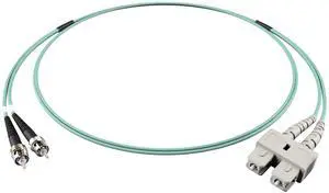SC-ST OM4 Fiber Patch Cable - 10Gb Duplex 50/125µm Multimode Corning Glass | 125M (410.11ft) | Bulk Networking, Data Centers, Telecom, Enterprise Applications | Length Options: 0.5M-300M SC-ST OM4 Fiber Patch Cable - 10Gb Duplex 50/125µm Multimode Corning Glass | 125M (410.11ft) | Bulk Networking, Data Centers, Telecom, Enterprise Applications | Length Options: 0.5M-300M