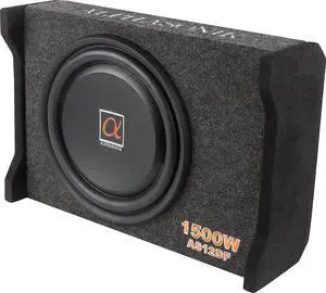 AS12DF 12" 1500 Watts 4-Ohm Down Fire Shallow Mount Flat Enclosed Sub woofer for Tight Spaces in Cars and Trucks, Slim Thin Loaded Subwoofer Air Tight Sealed Bass Enclosure AS12DF 12" 1500 Watts 4-Ohm Down Fire Shallow Mount Flat Enclosed Sub woofer for Tight Spaces in Cars and Trucks, Slim Thin Loaded Subwoofer Air Tight Sealed Bass Enclosure