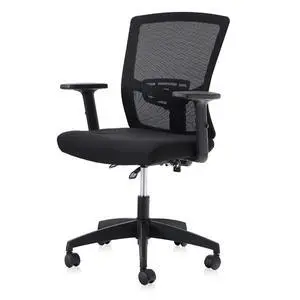 Ergonomic Mesh Office Desk Chair High Back, Modern 360° Swivel Executive Computer Chair with Height Adjustable Armrests, Lumbar Support, Black - 1 Pack, Load Capacity: 300 lbs Ergonomic Mesh Office Desk Chair High Back, Modern 360° Swivel Executive Computer Chair with Height Adjustable Armrests, Lumbar Support, Black - 1 Pack, Load Capacity: 300 lbs