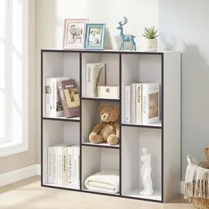 Haven 7-Shelf Tall Bookshelf, Floor Standing Modern Bookcase Storage Organizer with Vertical Open Shelves for Home Office, Living Room & Bedroom Display, White Haven 7-Shelf Tall Bookshelf, Floor Standing Modern Bookcase Storage Organizer with Vertical Open Shelves for Home Office, Living Room & Bedroom Display, White