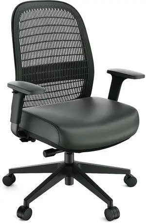 Workplace 2.0 Ergonomic Task Chair, Polyurethane, Black Workplace 2.0 Ergonomic Task Chair, Polyurethane, Black