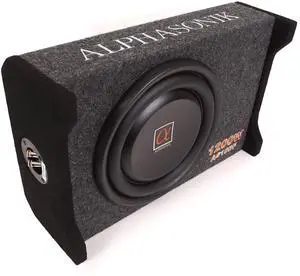 AS10DF 10" 1200 Watts 4-Ohm Down Fire Shallow Mount Flat Enclosed Sub woofer for Tight Spaces in Cars and Trucks, Slim Thin Loaded Subwoofer Air Tight Sealed Bass Enclosure AS10DF 10" 1200 Watts 4-Ohm Down Fire Shallow Mount Flat Enclosed Sub woofer for Tight Spaces in Cars and Trucks, Slim Thin Loaded Subwoofer Air Tight Sealed Bass Enclosure