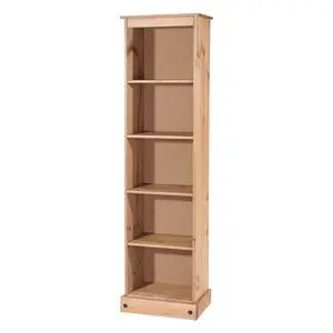 Narrow Bookshelf - Corner Shelf - Storage Cabinet - Laundry Room Organization - Shelves - 18.11" W, 7.87" D, 69.29" H - 24.21lb (Antique Brown) Narrow Bookshelf - Corner Shelf - Storage Cabinet - Laundry Room Organization - Shelves - 18.11" W, 7.87" D, 69.29" H - 24.21lb (Antique Brown)