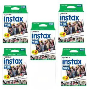 Instax Wide Instant Film Twin Pack - 5 Wide Pack (100 Sheets) Instax Wide Instant Film Twin Pack - 5 Wide Pack (100 Sheets)