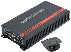 Warzone Series Car Amplifiers - True RMS Power Class D Amps, 1/2/4 Ohm Stable, Multi-Channel and Monoblock Options, Remote Sub Control (700W / 5 Channels) Warzone Series Car Amplifiers - True RMS Power Class D Amps, 1/2/4 Ohm Stable, Multi-Channel and Monoblock Options, Remote Sub Control (700W / 5 Channels)