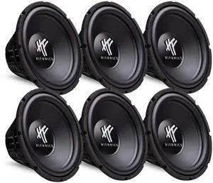 12" 800 Watt 4 Ohm DVC Car Audio Subwoofer Power Bass Sub (6 Pack) 12" 800 Watt 4 Ohm DVC Car Audio Subwoofer Power Bass Sub (6 Pack)