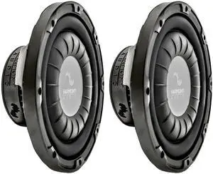 HA-F124 Car Stereo Flatline Series 12" Sub 800W Single 4 Ohm Subwoofer Pair HA-F124 Car Stereo Flatline Series 12" Sub 800W Single 4 Ohm Subwoofer Pair