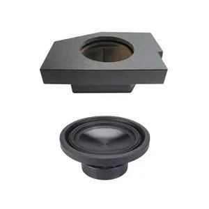 Compatible with 2002-2015 Dodge Ram Quad/Crew Truck SWT-10S2 Single 10" Rhino Coated Sub Box Enclosure - Final 2 Ohm Compatible with 2002-2015 Dodge Ram Quad/Crew Truck SWT-10S2 Single 10" Rhino Coated Sub Box Enclosure - Final 2 Ohm