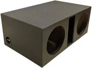 SPL-10DV Dual 10" Slot-Ported Subwoofer Enclosure, 1" MDF Face, 3/4" Body, Tuned to 35Hz, 1.25 cu ft per Sub, Bedliner Finish, Spring-Loaded Terminals SPL-10DV Dual 10" Slot-Ported Subwoofer Enclosure, 1" MDF Face, 3/4" Body, Tuned to 35Hz, 1.25 cu ft per Sub, Bedliner Finish, Spring-Loaded Terminals