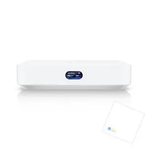 TWA Bundle of Ubiquiti UCG-Ultra Multi-WAN UniFi Cloud Gateway with Advanced Routing and Security Features with Microfiber Cloth TWA Bundle of Ubiquiti UCG-Ultra Multi-WAN UniFi Cloud Gateway with Advanced Routing and Security Features with Microfiber Cloth