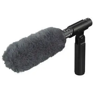 ECM-VG1 Electret Condenser Short Shotgun Microphone, 40Hz to 20kHz Frequency Response ECM-VG1 Electret Condenser Short Shotgun Microphone, 40Hz to 20kHz Frequency Response