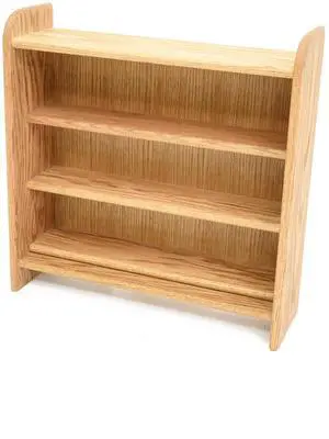 Hill 02 Solid Oak Storage Cabinets 3-Shelf Media Organizer, Real Wood Media & Display Shelves, Handcrafted in the USA - Honey (24.13") Hill 02 Solid Oak Storage Cabinets 3-Shelf Media Organizer, Real Wood Media & Display Shelves, Handcrafted in the USA - Honey (24.13")