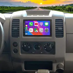 Car Radio for 2001 2002 2003 2004 2005 2006 2007 2008 2009 2010 2011 2013 2014 2015 Nissan Frontier with Wireless Carplay Android Auto Bluetooth Touchscreen Stereo GPS/SWC/FM Car Radio for 2001 2002 2003 2004 2005 2006 2007 2008 2009 2010 2011 2013 2014 2015 Nissan Frontier with Wireless Carplay Android Auto Bluetooth Touchscreen Stereo GPS/SWC/FM