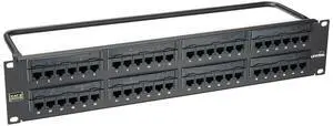 eXtreme 6+ Universal Patch Panel, 48-Port, 2RU, CAT 6. Cable Management Bar Included, 69586-U48 eXtreme 6+ Universal Patch Panel, 48-Port, 2RU, CAT 6. Cable Management Bar Included, 69586-U48