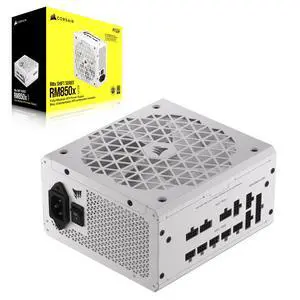 RM850x Shift Fully Modular ATX Power Supply - 80 Plus Gold - ATX 3.1 - PCIe 5.1 - Zero RPM - Modular Side Interface - White RM850x Shift Fully Modular ATX Power Supply - 80 Plus Gold - ATX 3.1 - PCIe 5.1 - Zero RPM - Modular Side Interface - White