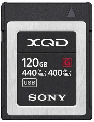 120GB XQD G Series Memory Card 120GB XQD G Series Memory Card