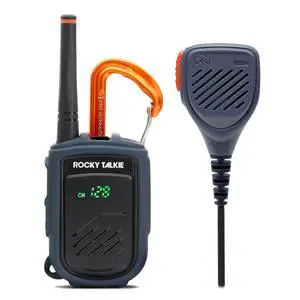 Mountain Radio with Waterproof Handmic - Long Range Walkie Talkie, FRS Handheld Radio, 4 Day Battery Life, Max Durability, 1 Pack Mountain Radio with Waterproof Handmic - Long Range Walkie Talkie, FRS Handheld Radio, 4 Day Battery Life, Max Durability, 1 Pack