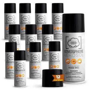 12 Pack Haze/Fog Spray for Photography - Safe & Portable Mini Fog Machine Alternative - Smoke and Light Ray Effects Maker for Indoor and Outdoor, No Battery - Made in The USA 12 Pack Haze/Fog Spray for Photography - Safe & Portable Mini Fog Machine Alternative - Smoke and Light Ray Effects Maker for Indoor and Outdoor, No Battery - Made in The USA