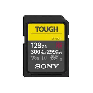 TOUGH-G series SDXC UHS-II Card 128GB, V90, CL10, U3, Max R300MB/S, W299MB/S (SF-G128T/T1) TOUGH-G series SDXC UHS-II Card 128GB, V90, CL10, U3, Max R300MB/S, W299MB/S (SF-G128T/T1)